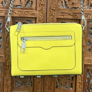NWOT Rebecca Minkoff Vibrant Yellow Crossbody Bag